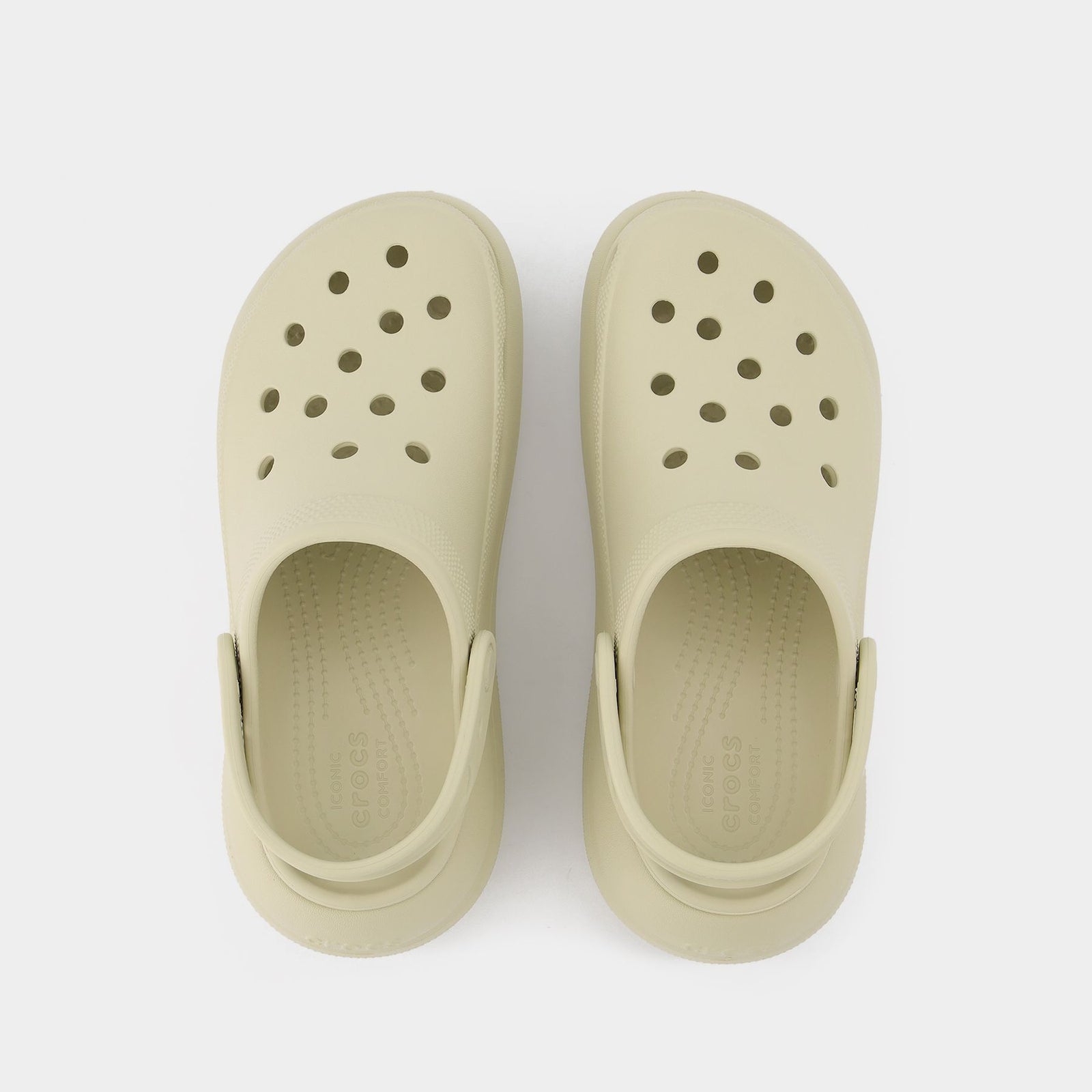 【関税込み】Classic Crush Mules - Crocs - Bone - Synthetic Classic Crush Mules - Crocs - Bone - Synthetic