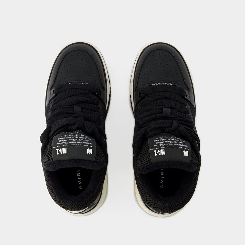 Ma 1 Sneakers - Amiri - Leather - Black