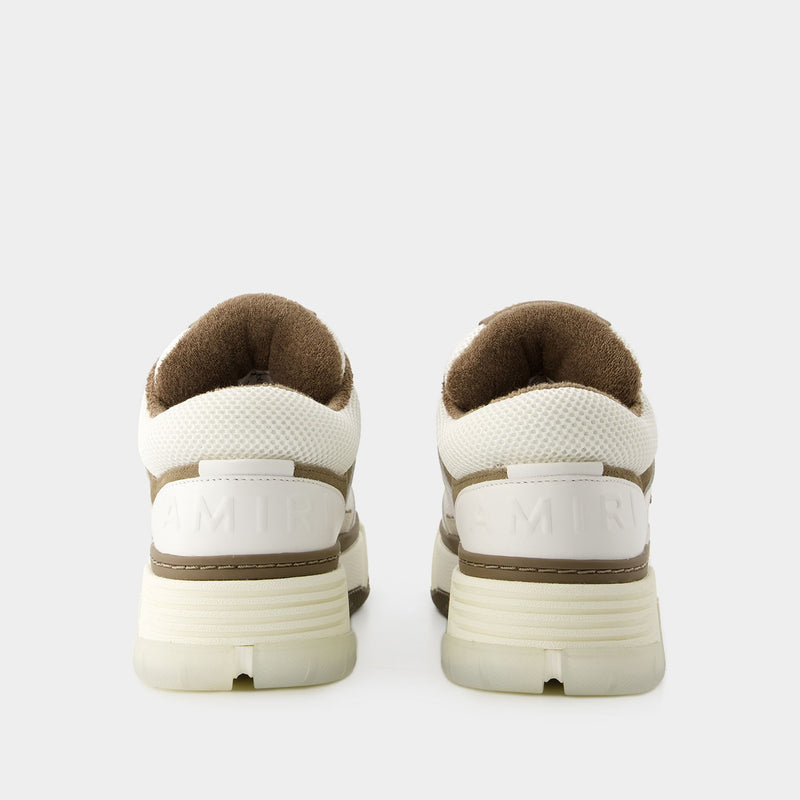 Ma 1 Sneakers - Amiri - Leather - Brown/White