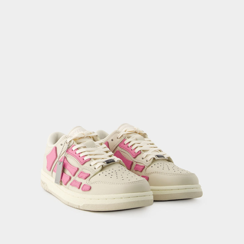 Skel Top Low Sneakers - Amiri - Leather - Pink