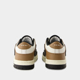 Skel Top Low Sneakers - Amiri - Leather - Black/Brown