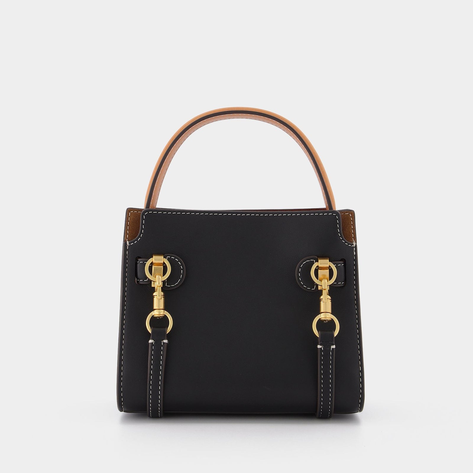 TORY BURCH LEE RADZIWILL PETITE ミニ　ブラック Tory Burch Lee Radziwill Satchel Review - Tory Burch Lee Bag