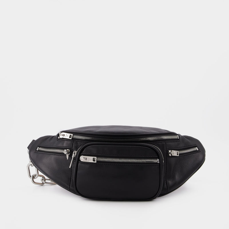 Attica Soft Fanny Pack Belt Bag - Alexander Wang -  Black - Leather