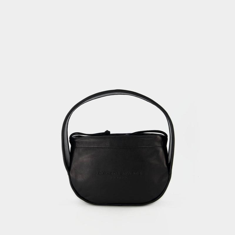 Cinch Small Hobo Bag - Alexander Wang -  Black - Leather