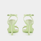 Dahlia 105 Bow  Sandals - Alexander Wang - Butterfly - Satin