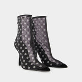 Delphine Boots 105 - Alexander Wang - Mesh - Black