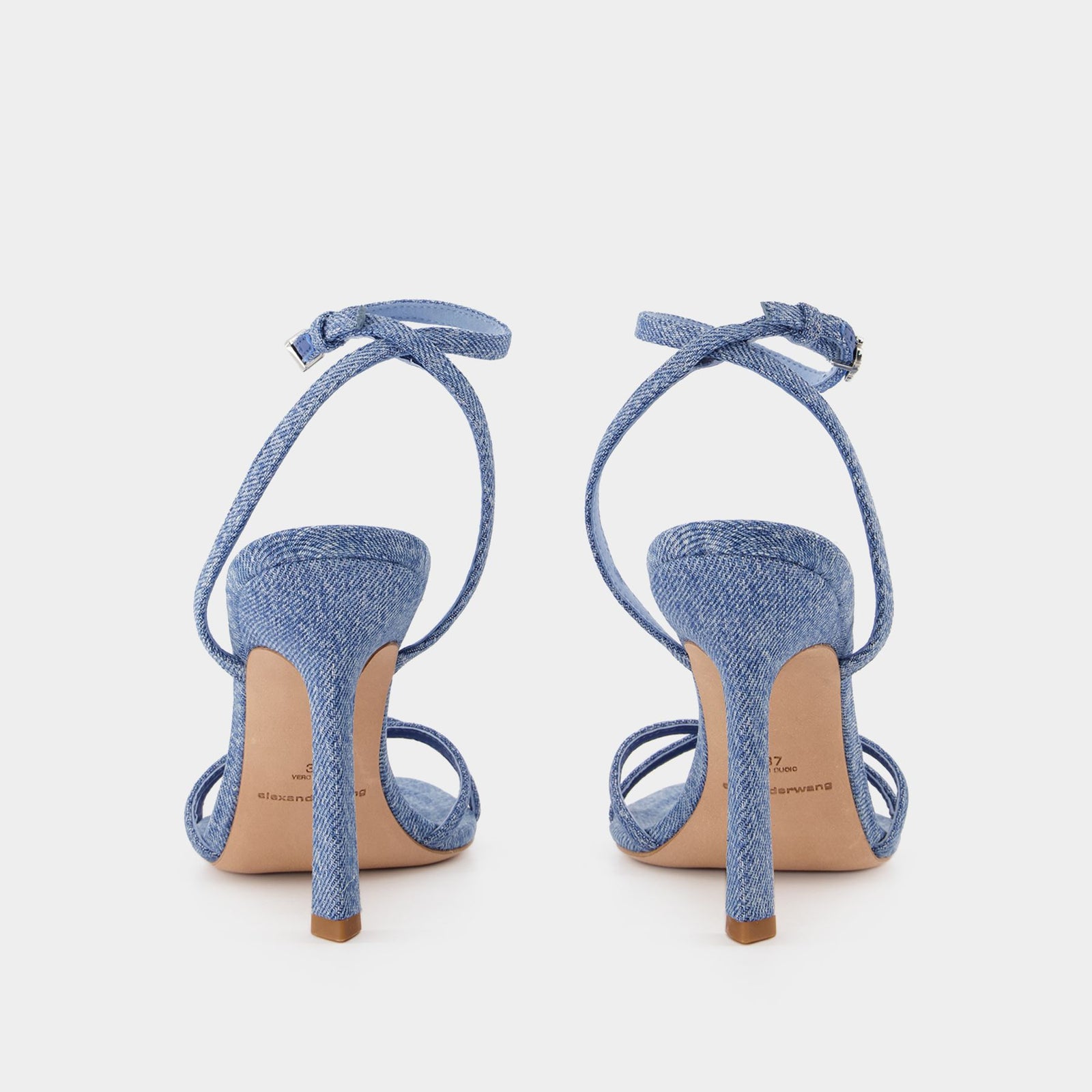 Dahlia Sandals 105 - Alexander Wang - Denim - Purple