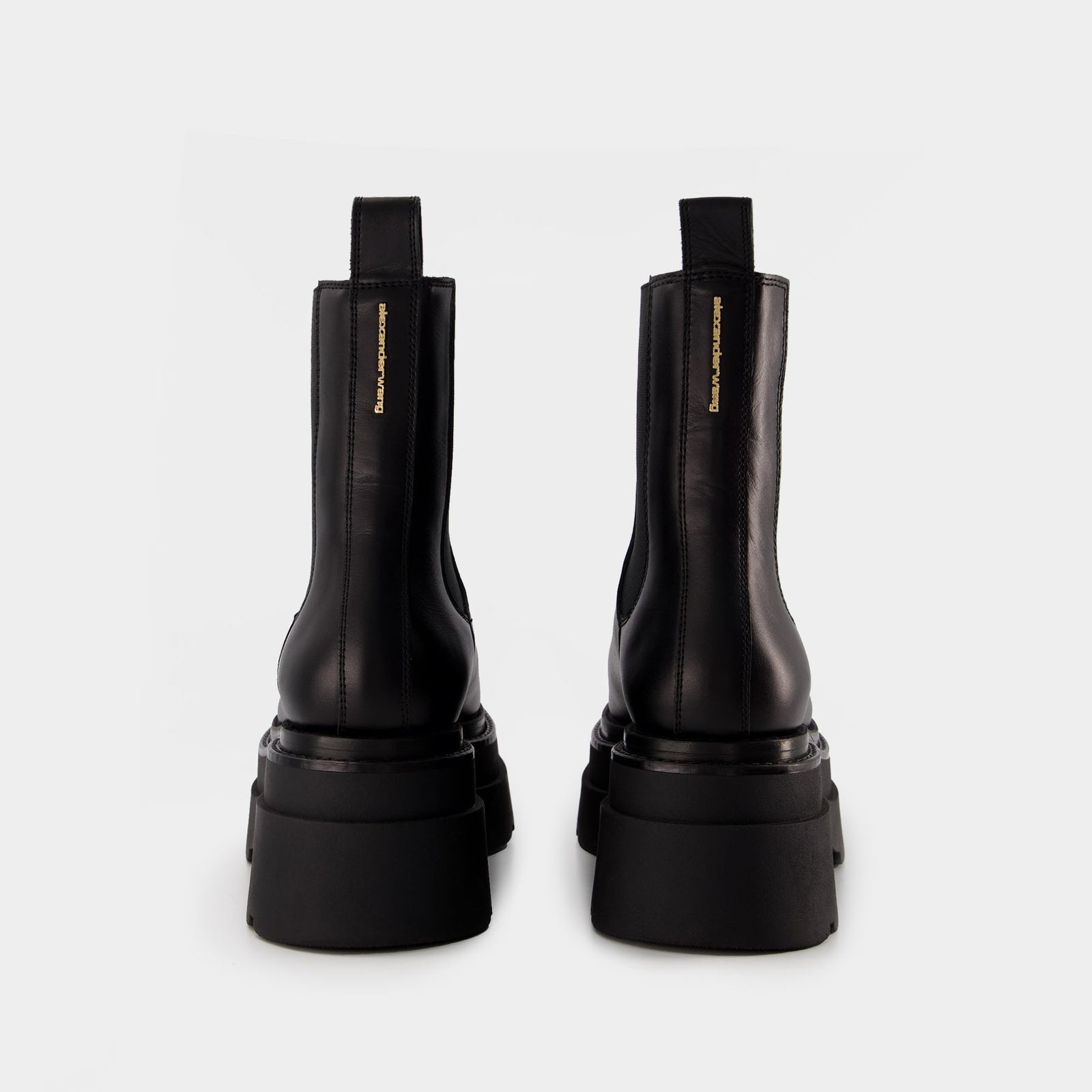 Carter Chelsea Boots Alexander Wang Leather Black
