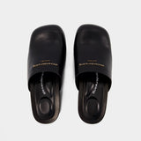 Zoe Mules - Alexander Wang - Leather - Black