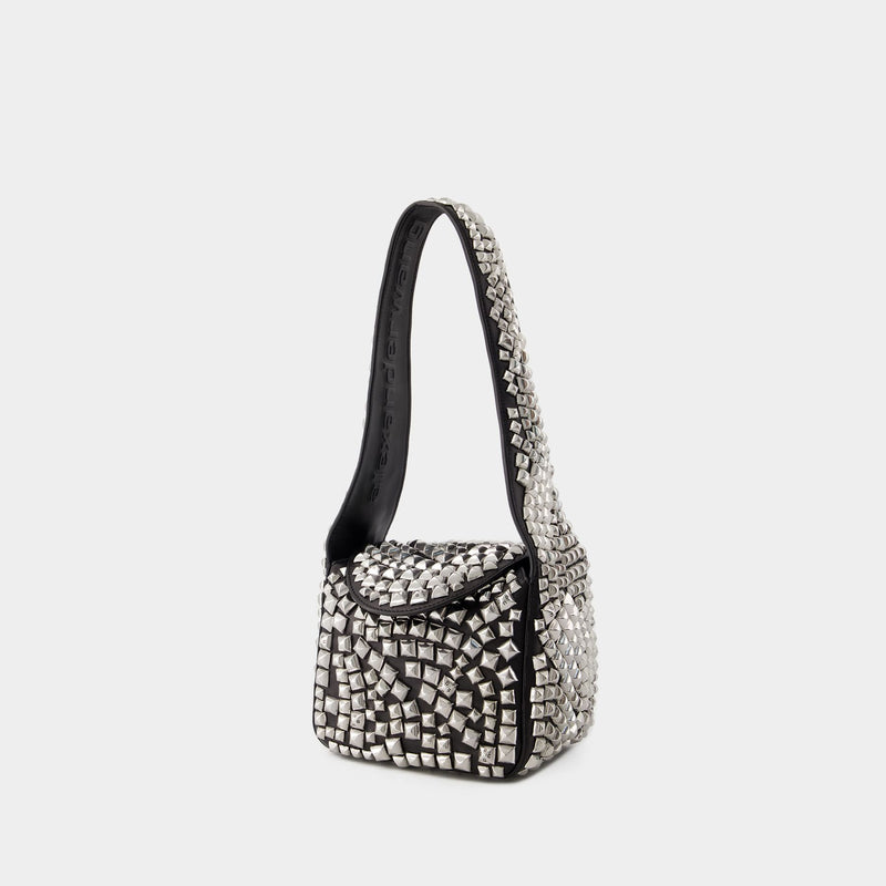 Hobo Spike Small Bag - Alexander Wang - Leather - Black