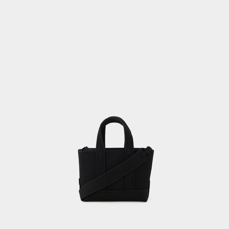 Knit Mini Tote Bag - Alexander Wang - Polyester - Black