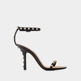 Nicki 105 Heeled Sandals - Alexander Wang - Leather - Black