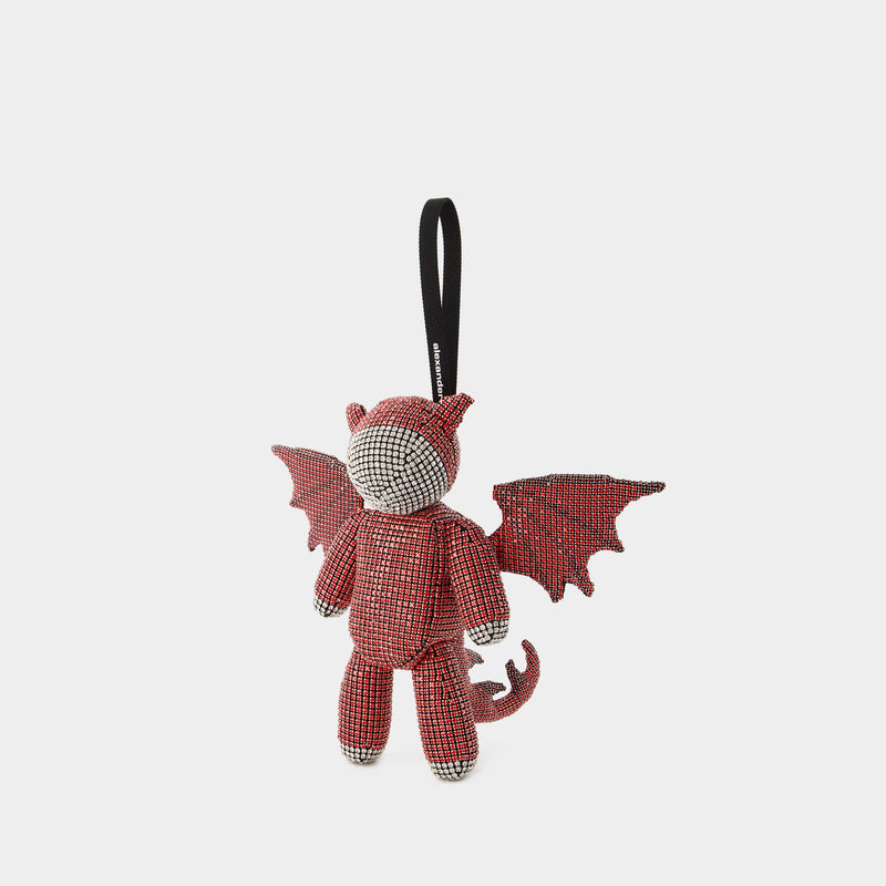 Beiress Dragon Wristlet Purse - Alexander Wang - Mesh - Red