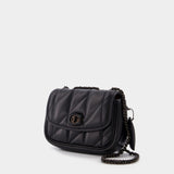 Madison Pillow 18 Bag - Coach - Black - Leather