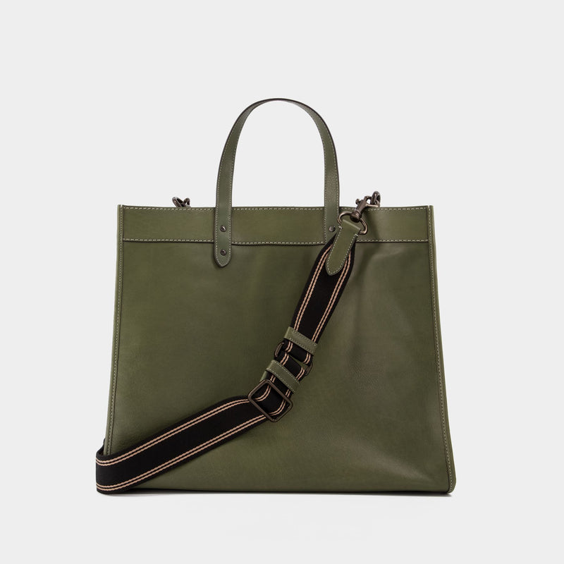 Coach field tote army green Clearance