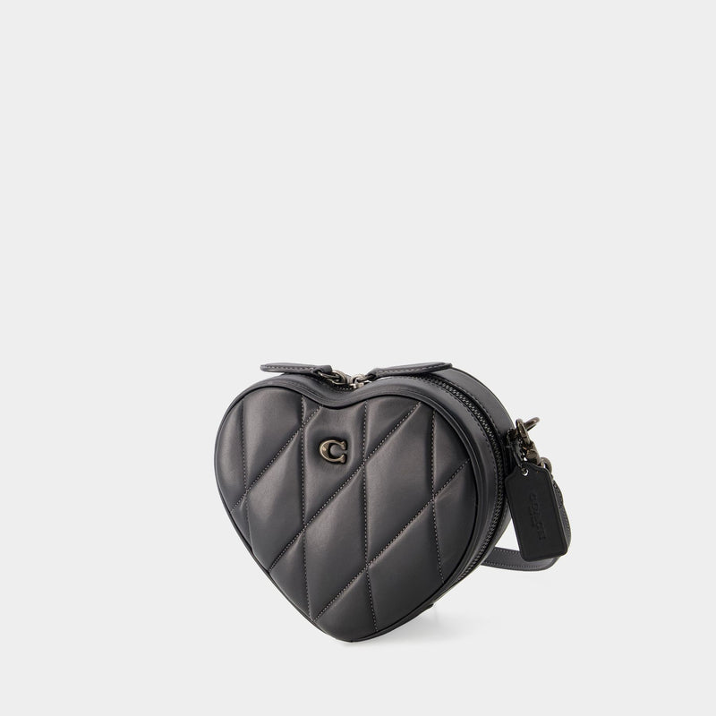 Coach Heart Quilted Leather Crossbody Bag