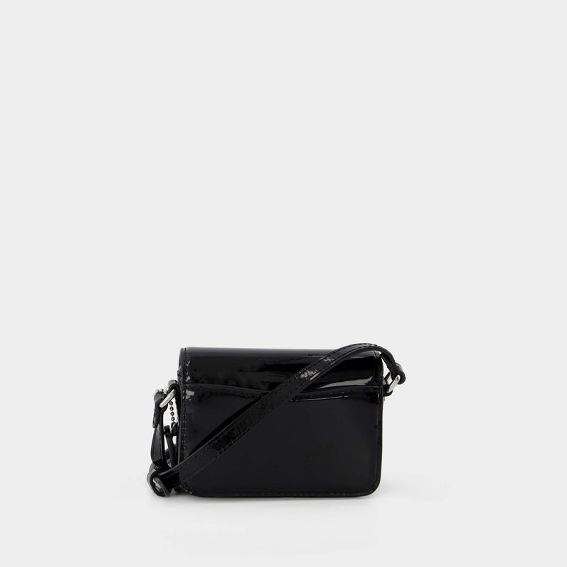 Studio 12 Hobo Bag - Coach - Black - Patent Leather
