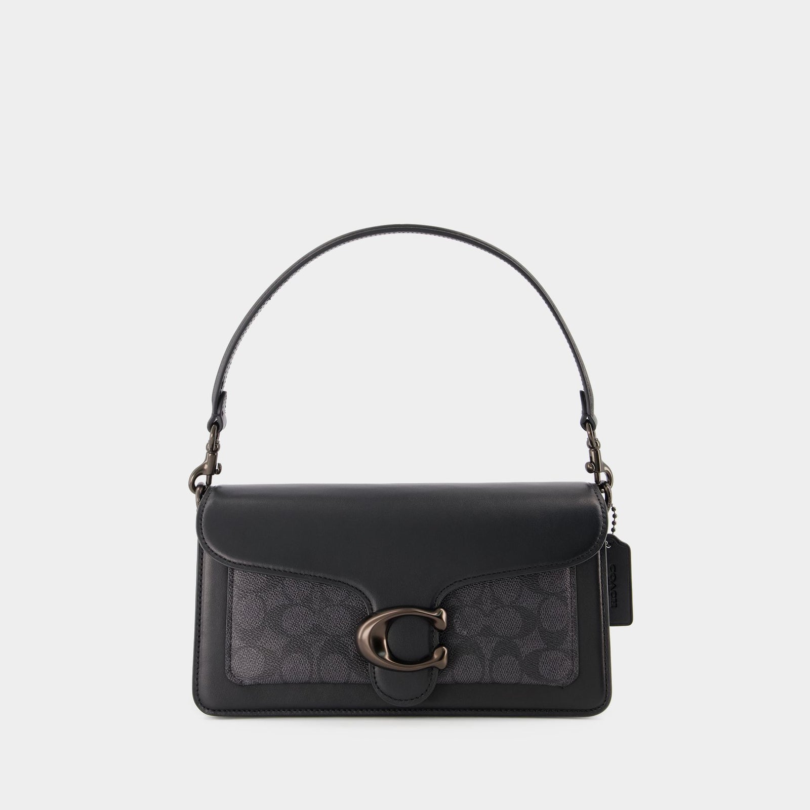 Black and grey coach bag deals