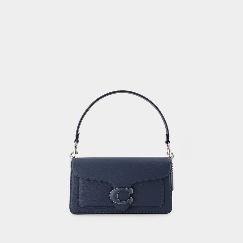 Coach Tabby 26 Leather Shoulder Bag Blue