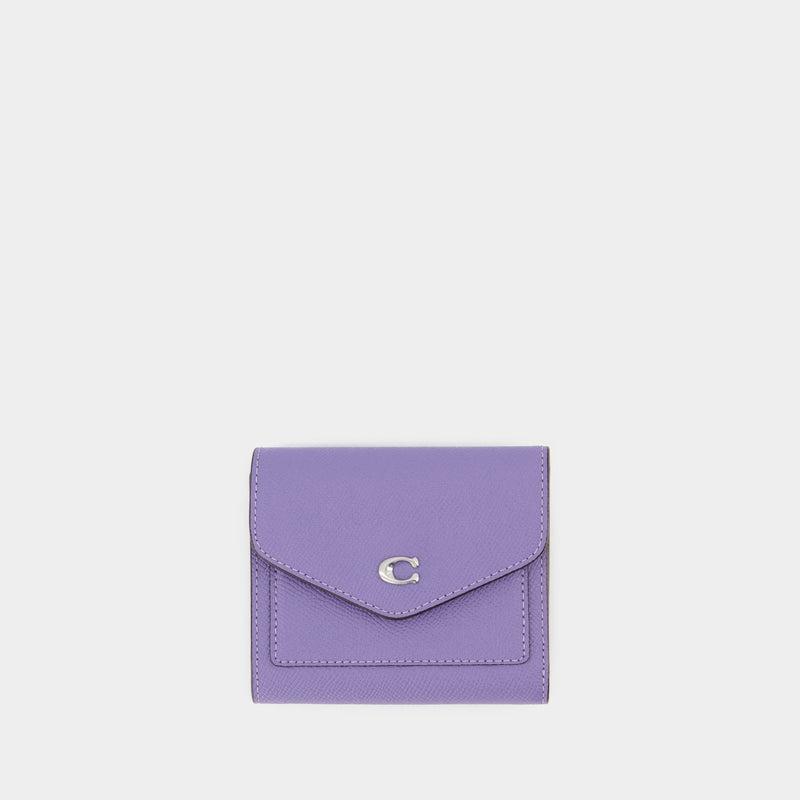 Wyn Small Wallet - Coach - Purple - Leather