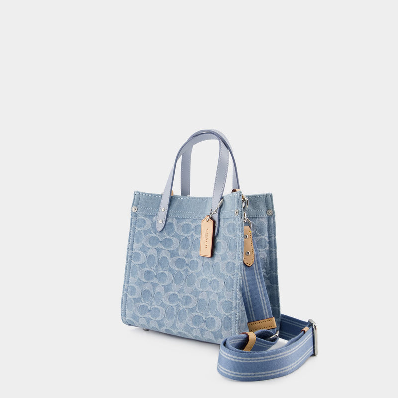 Field Tote 22 - Coach - Canvas - Blue