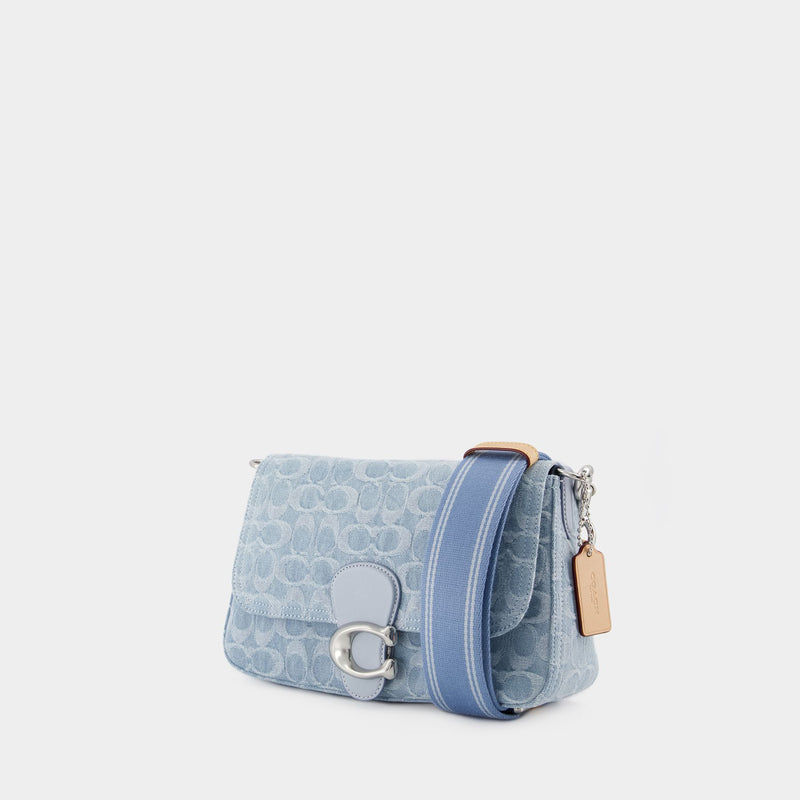 Soft Tabby Crossbody bag - Coach - Canvas - Blue Cloth ref.902387 - Joli  Closet