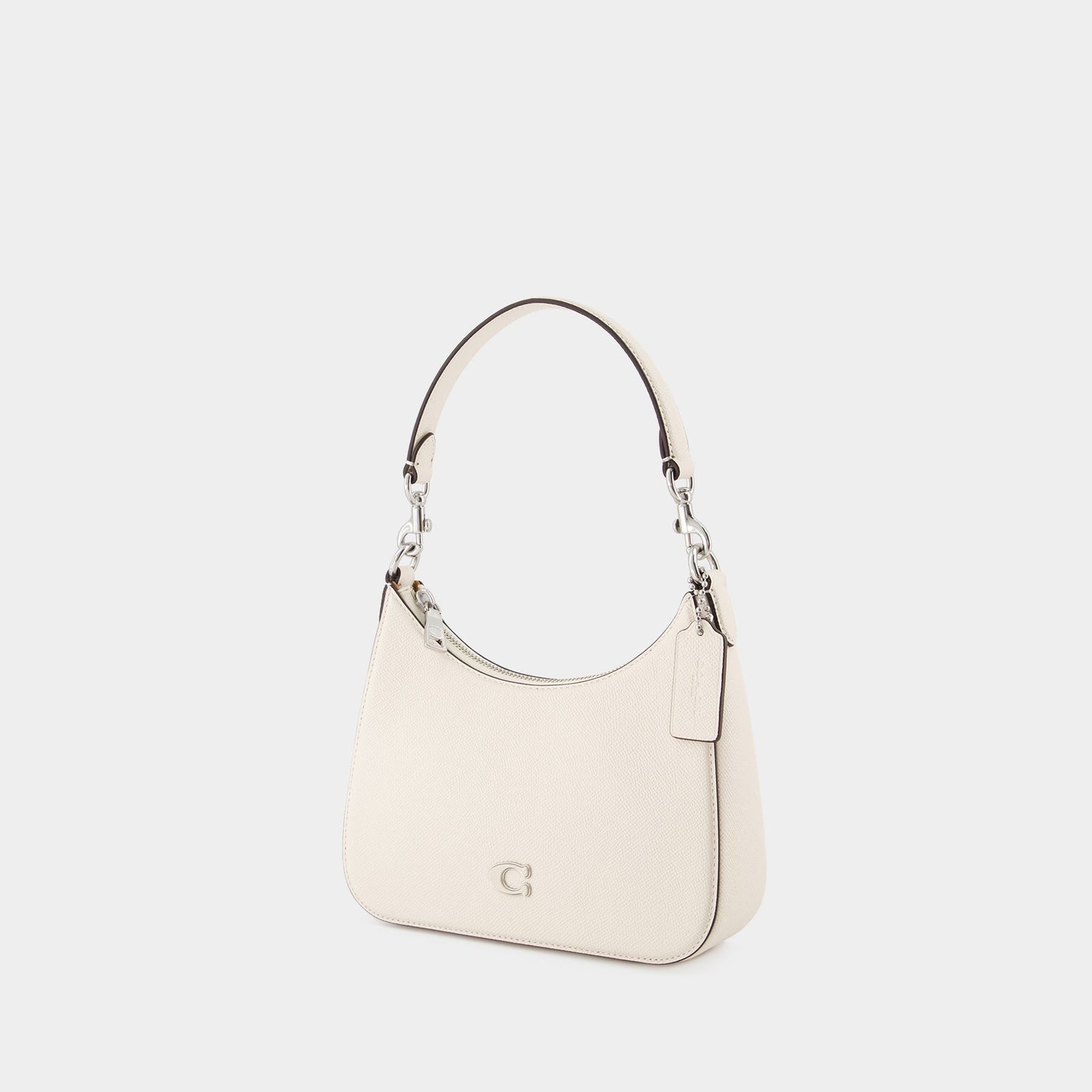 Coach Vintage White Leather Hobo Handbag Bucket bag purse