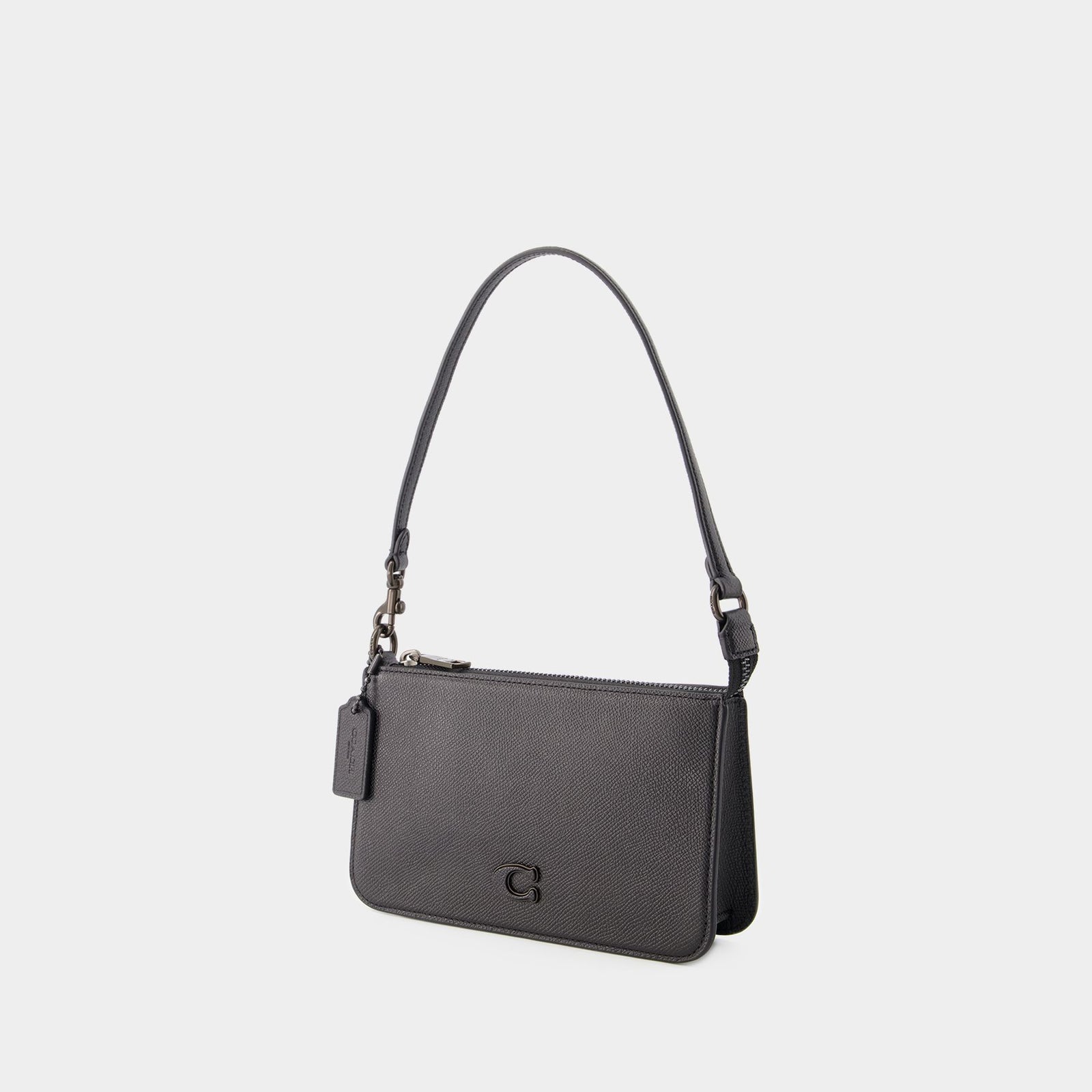 バッグ Coach Patent Leather Turnrock mini Pouch Coach Patent Leather Turnrock mini Pouch