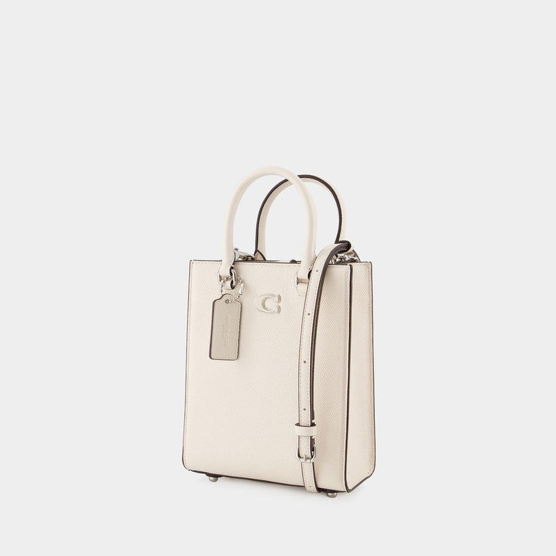 Tote 16 Tote Bag - Coach - Leather - White