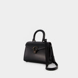 Sammy Top Handle 21 Bag - Coach - Leather - Black