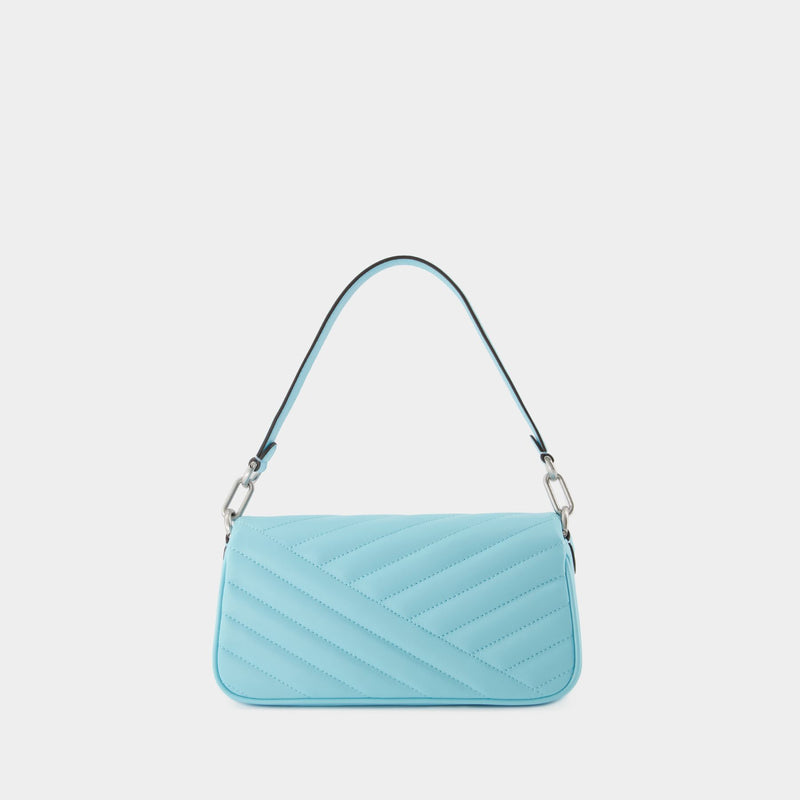 Tory Burch Outlet: Kira bag in quilted leather - Sky Blue