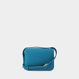 Small Eleanor Crossbody Bag - Tory Burch - Blue - Leather