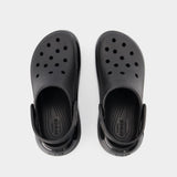 Classic Mega Crush Mules - Crocs - Black - Synthetic