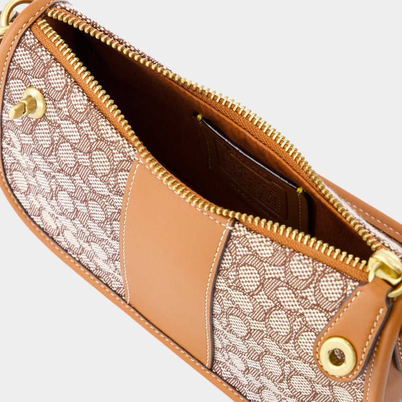 Coach Swinger Signature Jacquard Shoulder Bag