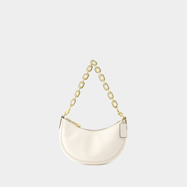 Mira Hobo Bag  - Coach - Leather - Chalk