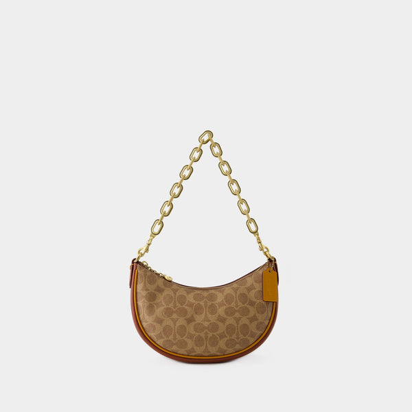 Mira Hobo Bag  - Coach - Leather - Tan Rust