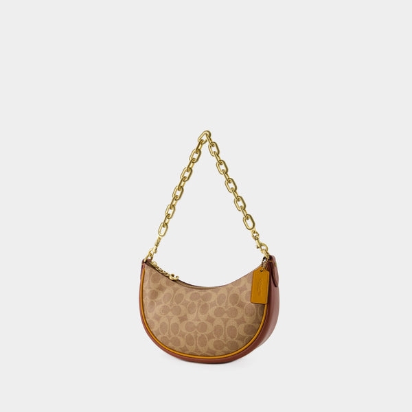 Mira Hobo Bag  - Coach - Leather - Tan Rust