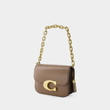 Idol Crossbody - Coach - Leather - Dark Stone