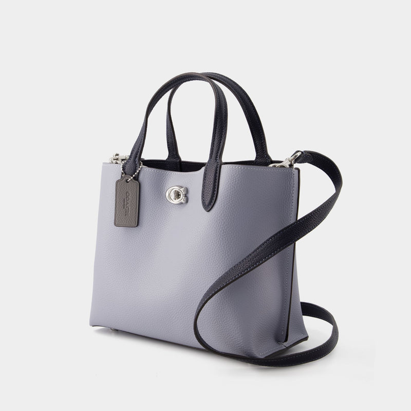 Willow 24 Tote Bag - Coach - Denim - Leather