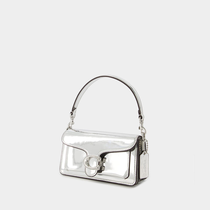 Coach Tabby 20 Metallic Leather Shoulder Bag