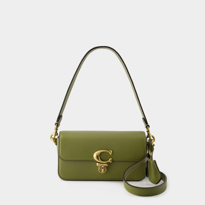 Studio Baguette Crossbody - Coach - Leather - Khaki