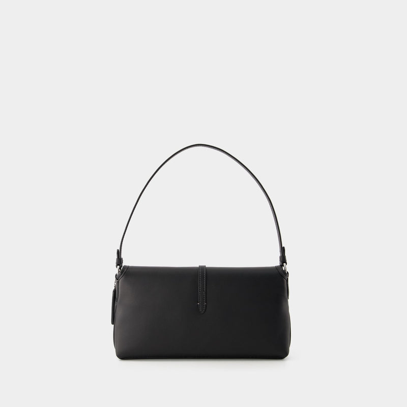 Hamptons Shoulder Bag - Coach - Leather - Black