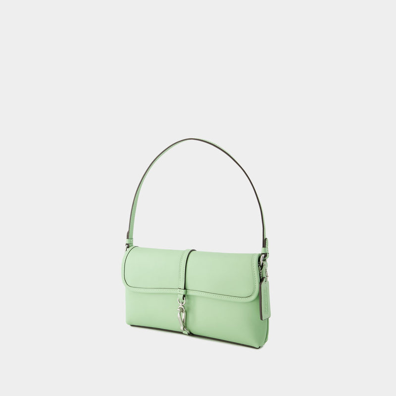 Hamptons Shoulder Bag - Coach - Leather - Green Pistachio