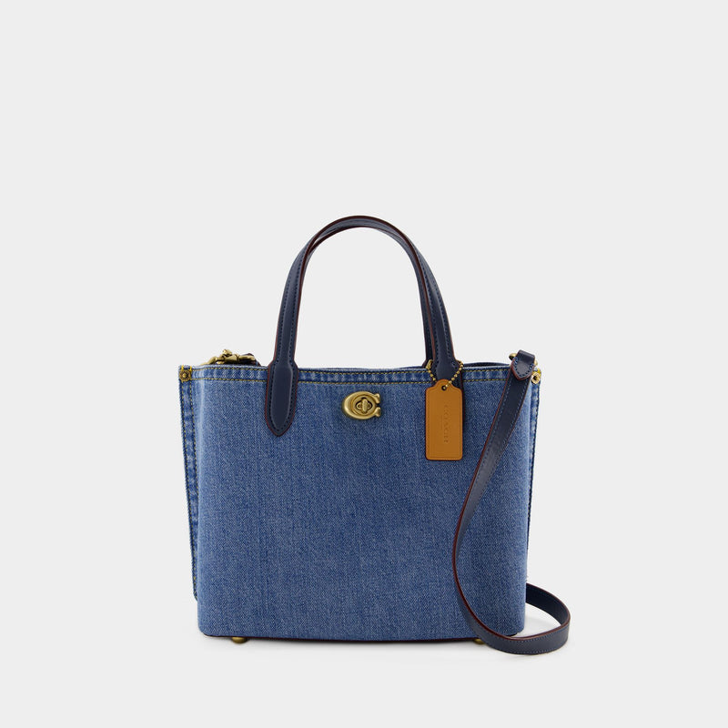 Willow 24 Shopper Bag - Coach - Canvas - Blue