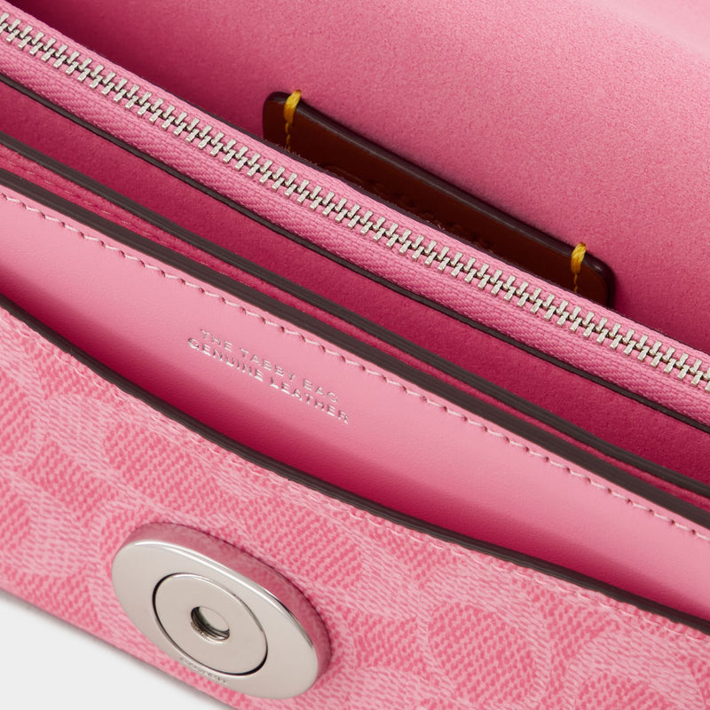 Tabby 20 Shoulder Bag Coach Canvas Pink