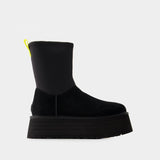 Classic Dipper Ankle Boots - Ugg - Leather - Black