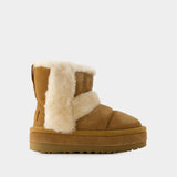Classic Cloudpeak Ankle Boots - Ugg - Leather - Chestnut