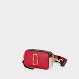 The Snapshot in True Red Multi Leather