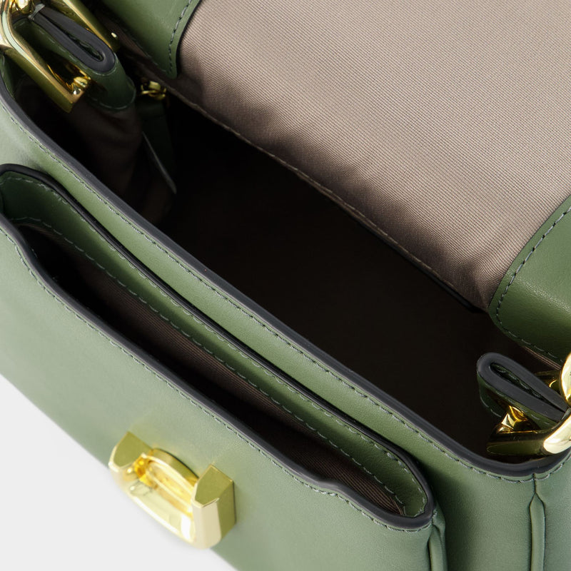 J Marc Mini Chain Handbag - Marc Jacobs -  Bronze Green - Leather