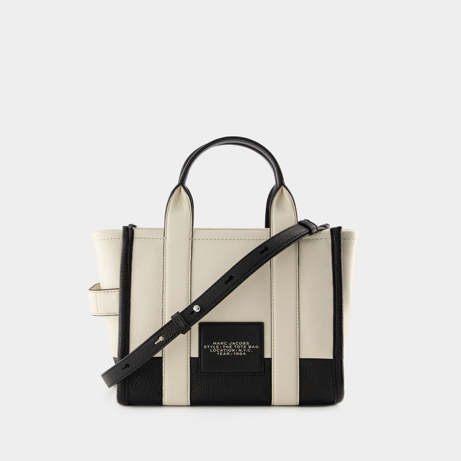【関税込み】The Small Tote - Marc Jacobs - Leather - Ivory The Small Tote - Marc Jacobs - Leather - Ivory